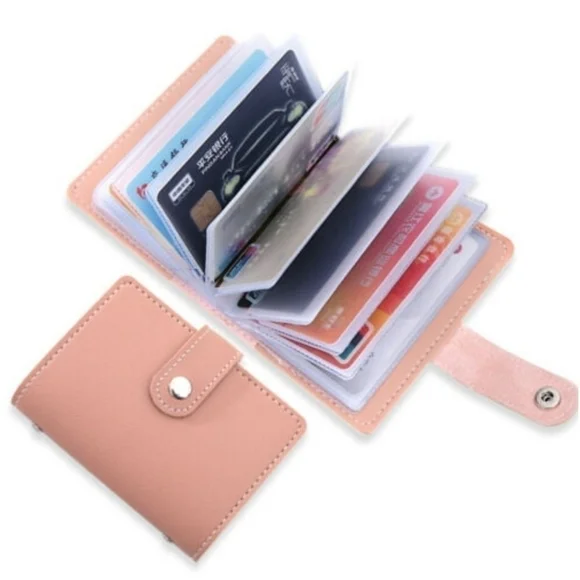 26-Card Ultra-Thin ID & Credit Card Holder - Multi-Slot Wallet - Picture 3 of 4
